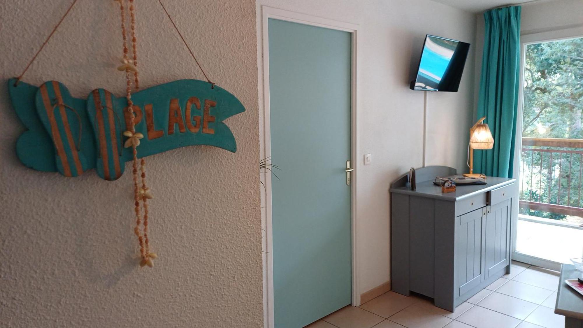 T2 Turquoise Ondres Plage Avec Piscine Et Tennis Exterior foto
