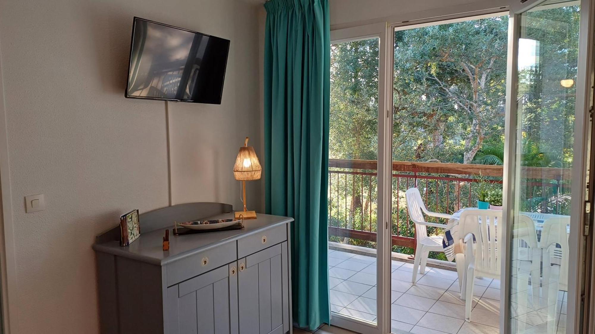 T2 Turquoise Ondres Plage Avec Piscine Et Tennis Exterior foto