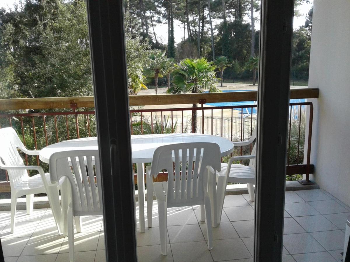T2 Turquoise Ondres Plage Avec Piscine Et Tennis Exterior foto