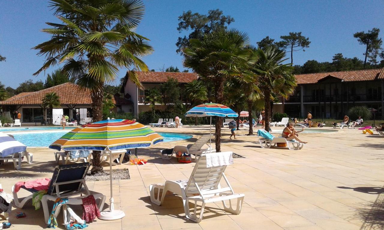 T2 Turquoise Ondres Plage Avec Piscine Et Tennis Exterior foto